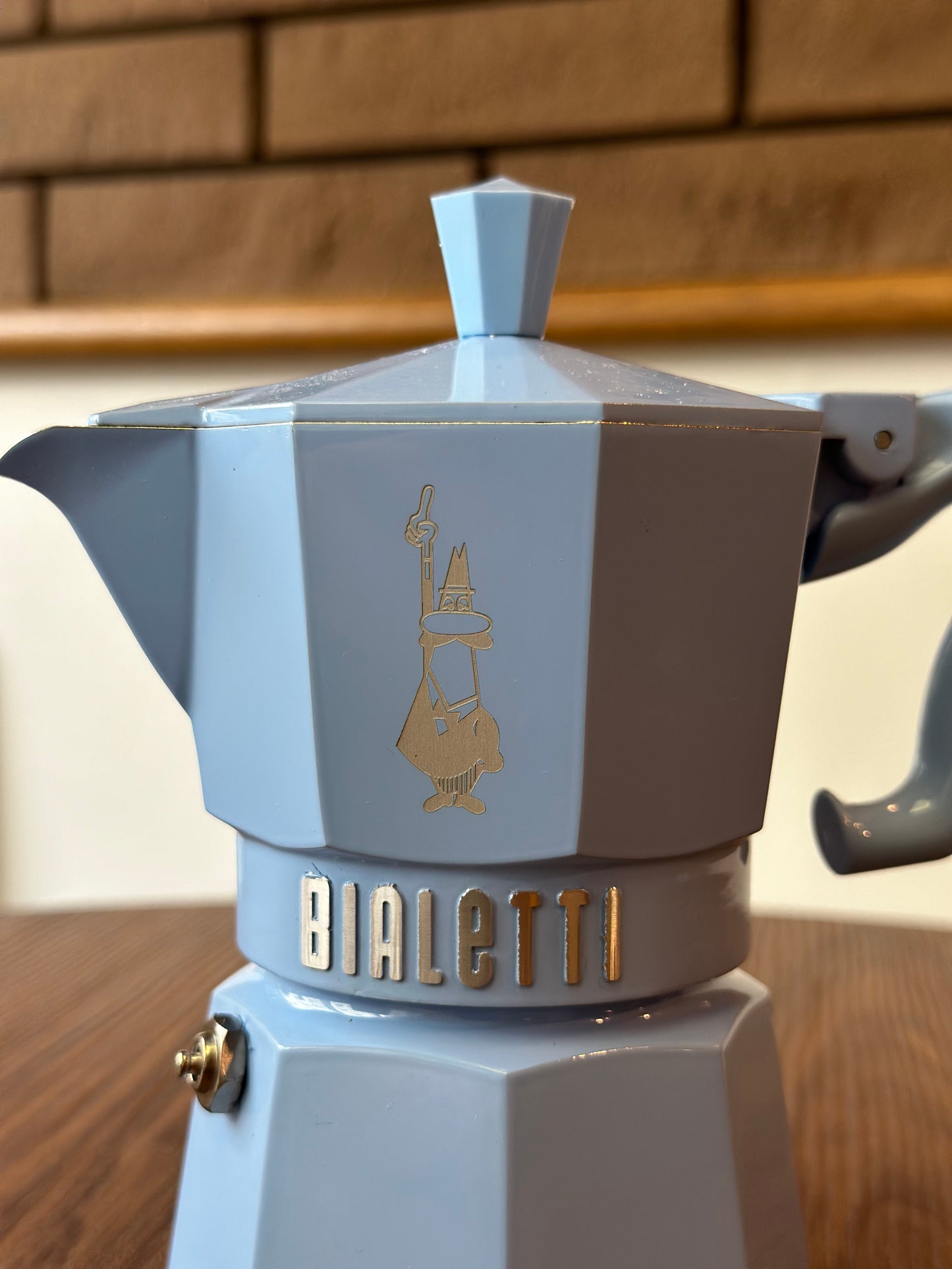 Bialetti (ビアレッティ) モカエクスクルーシブ スカイブルー 3カップ用