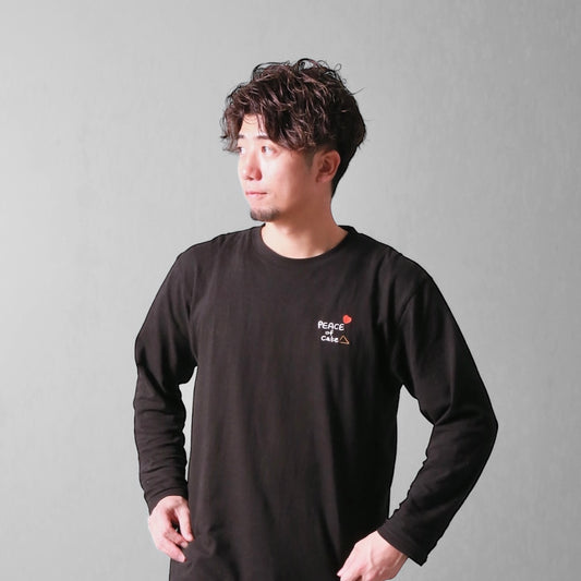 【長袖】PEACE of Cake ユニセックス ビッグシルエット Tシャツ