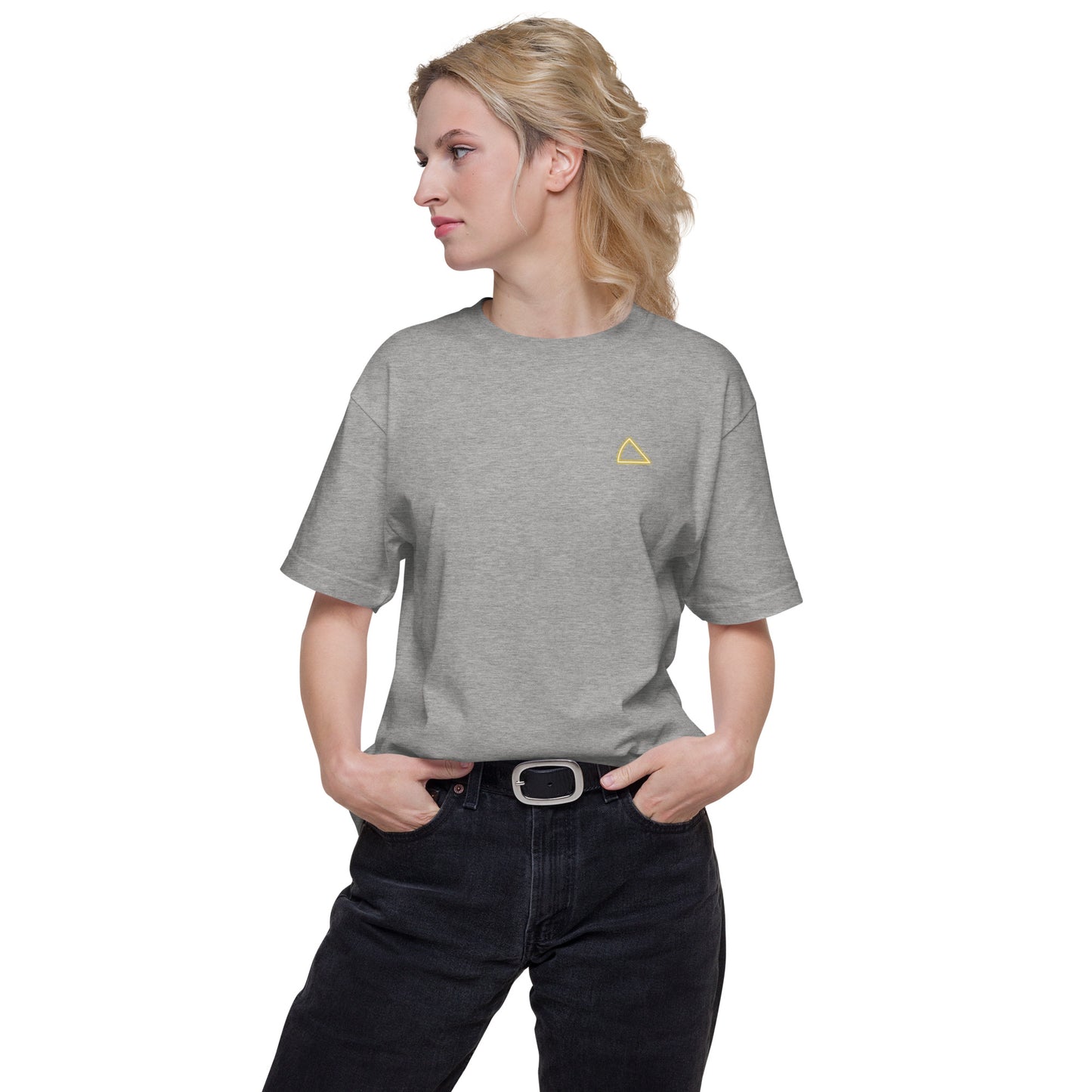 NYCT バックプリント ユニセックス ヘビーウェイト 半袖Tシャツ