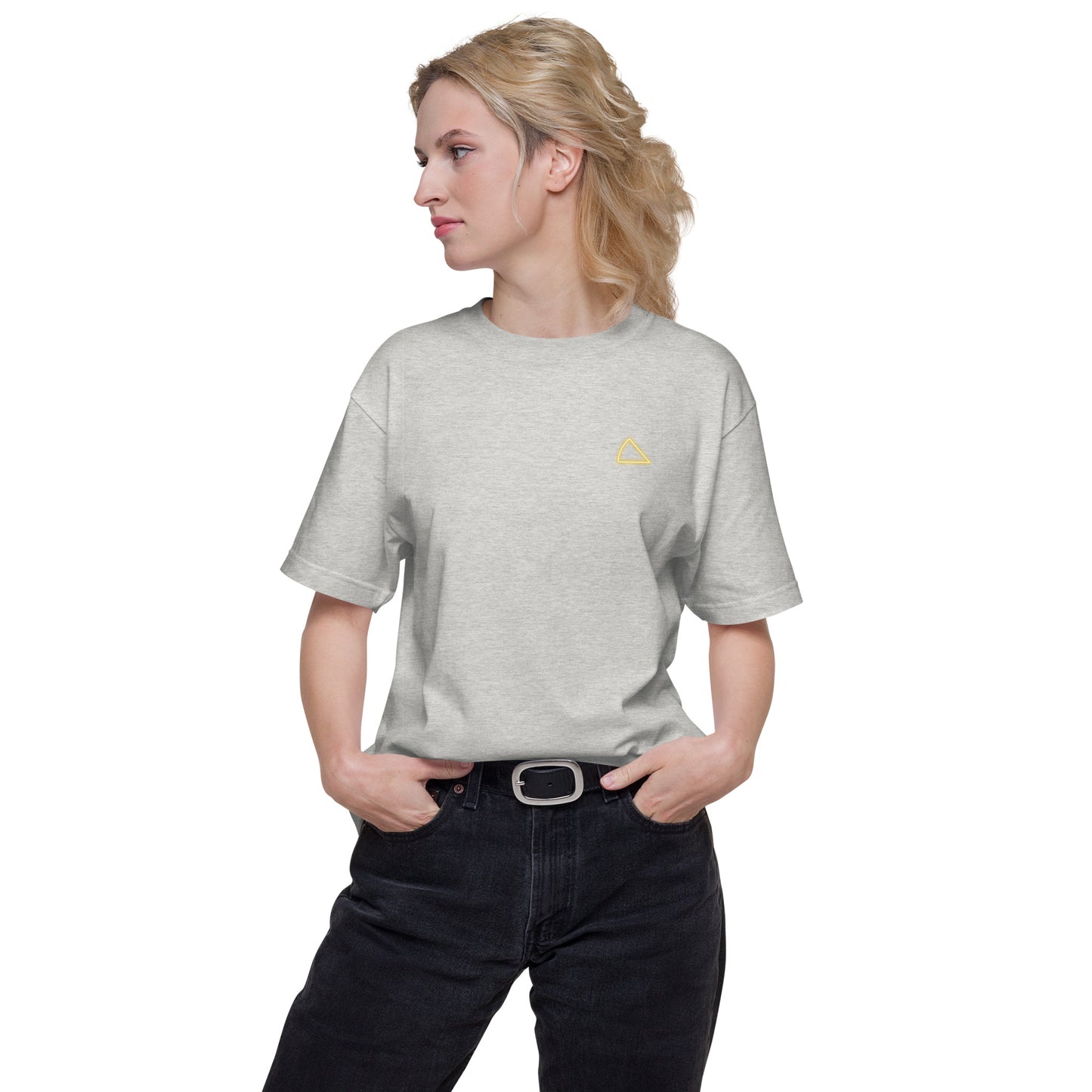 NYCT バックプリント ユニセックス ヘビーウェイト 半袖Tシャツ